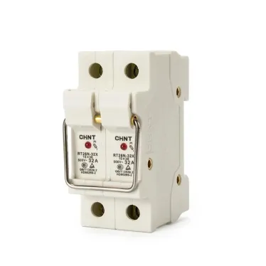 Держатель плавких вставок с индикацией RT28N-32X 10х38 2П (R) | 520487 | CHINT