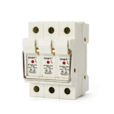 Держатель плавких вставок с индикацией RT28N-32X 10х38 3П (R) | 520488 | CHINT