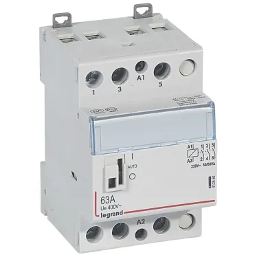 Контактор 230V 3НО 63А с ручкой управления CX3