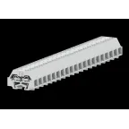                  Клемма TB концевая 2-2 с бок. подключ. с защелк. ножками, сечение 1,5 мм. кв., светло-серая
               