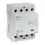 Контактор модульный КМ 63А 4NO 230VAC (3 мод.) AVERES EKF