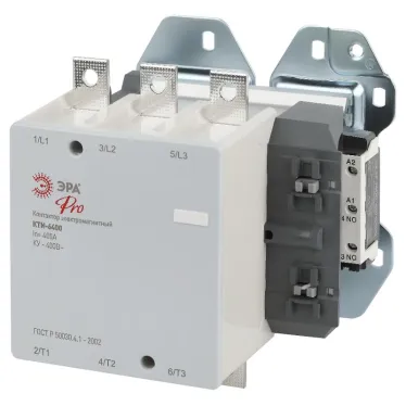 Контактор КТИ-6400 PRO KKT60-400-400-10-E 400А 400В/АС3 | Б0054933 | ЭРА