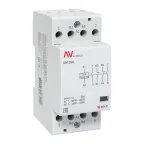 Контактор модульный КМ 25А 2NC+2NO 24VAC (2 мод.) AVERES EKF