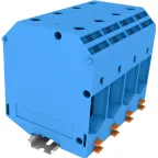 Клемма TU 1-1 винтовая, сечение 240 мм. кв., синяя