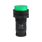 Кнопка с фиксацией с подсветкой OptiSignal Compact D22 C7-PHL-B310 зеленая 1НО 24 В AC/DC XB7NJ03B1