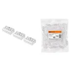                  Клемма пружинная соединительная КСПн5-3L+N+PE, 16 A, с монтажной ножкой | SQ0510-0117 | TDM
               