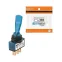 Выключатель-тумблер ASW-13D 1P 12В AC/DC 20А (3c) ON-OFF с фиксацией с синей LED подсветкой  | SQ0747-0283 | TDM