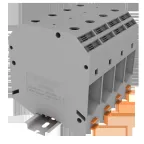 Клемма TU 1-1 винтовая, сечение 150 мм. кв., серая