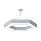 Светильник светодиодный Geometria  Hexagon SPO-171-W-40K-048-LM 48Вт 4000К 3700Лм IP40 800*800  | Б0059182 | ЭРА