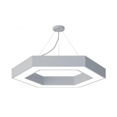 Светильник светодиодный Geometria  Hexagon SPO-171-W-40K-048-LM 48Вт 4000К 3700Лм IP40 800*800  | Б0059182 | ЭРА