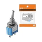 Переключатель-тумблер MTS-103 Micro 1P 250В AC/DC 3А (3c) ON-OFF-ON с фиксацией  | SQ0747-0271 | TDM