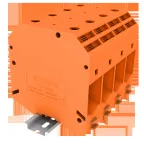 Клемма TU 1-1 винтовая, сечение 150 мм. кв., оранжевая