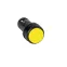Кнопка с фиксацией OptiSignal Compact D22 C7-PH-520 желтая 2НО XB7NH53