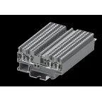 Клемма TC 2-2 пружинная, сечение 1,5 мм. кв., серая