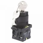 Переключатель NP2-EG51, 3 положения возвратом, 1НО, IP40 (R) | 575562 | CHINT