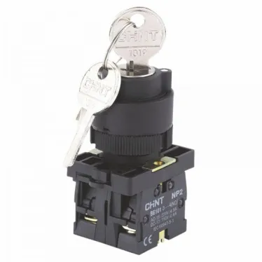 Переключатель NP2-EG51, 3 положения возвратом, 1НО, IP40 (R) | 575562 | CHINT