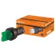 Переключатель на  3 положения с фиксацией SB7-CK3365-220V короткая ручка(LED) d22мм 1з+1р зеленый TD | SQ0746-0065 | TDM