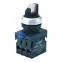 Переключатель с подсветкой NP8-11XD/311, 3 полож., фикс., белый, AC110-230В(LED), 1НО+1НЗ, IP65 (R) | 667557 | CHINT