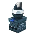 Переключатель с подсветкой NP8-11XD/311, 3 полож., фикс., белый, AC110-230В(LED), 1НО+1НЗ, IP65 (R) | 667557 | CHINT