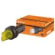Переключатель на 3 положения с фиксацией SB7-CK3565-24V короткая ручка(LED) d22мм 1з+1р желтый | SQ0746-0070 | TDM