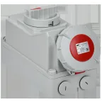 Розетка с механической блокировкой ССИ-825 32А-6ч/380В 3P+PE+N IP67 IEK