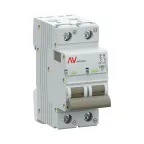                  Выключатель автоматический AV-6 DC 2P 2A (C) 6kA AVERES
               