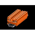                  Клемма TC 1-1 пружинная, сечение 4 мм. кв., оранжевая
               