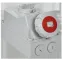 Розетка с механической блокировкой ССИ-834 63А-6ч/380В 3P+PE IP67 IEK