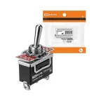 Переключатель-тумблер KN3C-123AAH 1P 250В AC/DC 15А (3c) ON-OFF-ON без фиксации  | SQ0747-0277 | TDM