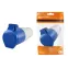 Розетка 213 переносная 2Р+РЕ 16А 220В IP44  | SQ0603-0010 | TDM