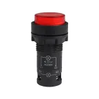 Кнопка с подсветкой OptiSignal Compact D22 C7-PL-M401 красная 1НЗ 230 В AC XB7NW34M2