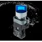 Переключатель с LED подсветкой, 220V AC/DC, синий, 3 полож. 1NO, фикс., мет. MTB2-BK3663 | 58227 | ОВЕН