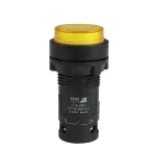 Кнопка с подсветкой OptiSignal Compact D22 C7-PL-B510 желтая 1НО 24 В AC/DC XB7NW35B1
