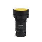 Кнопка OptiSignal Compact D22 C7-P-501 желтая 1НЗ XB7NA52