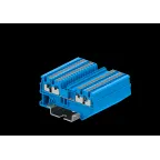 Клемма TP 2-2 проходная Push-in, сечение 1,5 мм. кв., синяя