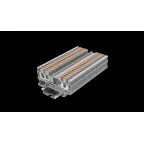 Клемма TP 2-2 проходная Push-in, сечение 2,5 мм. кв., серая