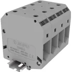 Клемма TU 1-1 винтовая, сечение 95 мм. кв., серая