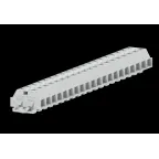                  Клемма TB 2-2 с бок. подключ. с крепеж.фланцами, светло-серая
               