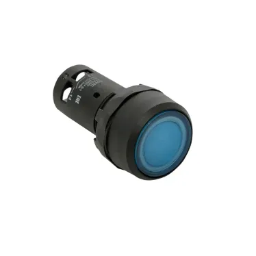 Кнопка с фиксацией с подсветкой OptiSignal Compact D22 C7-PHL-M601 синяя 1НЗ 230 В AC XB7NJ06M2