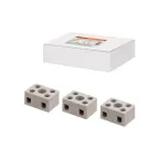                  Керамический блок зажимов 10 Ампер 2 пары контактов с крепежным отверстием | SQ0531-0506 | TDM
               