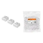                  Клемма пружинная соединительная КСПн3-L+N+PE, 16 A, с монтажной ножкой | SQ0510-0109 | TDM
               