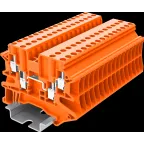                  Клемма TU 2-2 винтовая, сечение 2,5 мм. кв., оранжевая
               