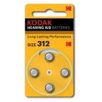 Батарейка ZA312-4BL [KZA312-4] MAX Hearing Aid (40/400/32000)