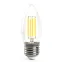 Лампа светодиодная LED 7вт Е27 дневной свеча FILAMENT