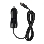 Автозарядка в прикуриватель microUSB (АЗУ) (5 V, 1000 mA) шнур спираль 1.2 м черная | 16-0250 | REXANT