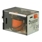                  Реле на 8 выводов 24В АС (2 переключающих контакта)
               