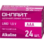 Батарейка OBT-ALK-LR03-BOX24