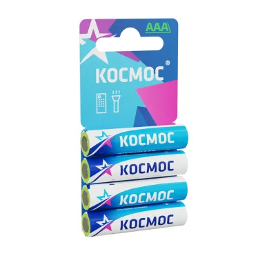 Батарейка R03 (ААА) 1.5V Zinc carbon 4BL в шринке