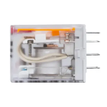 Реле миниатюрное промышленное общего назначения, 2CO, ком. ток 10А, AgSnO?, напряжение 110V AC, опция: светодиод