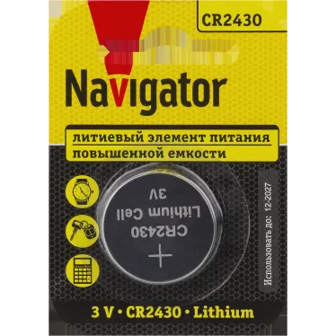 Батарейка NBT-CR2430-BP1